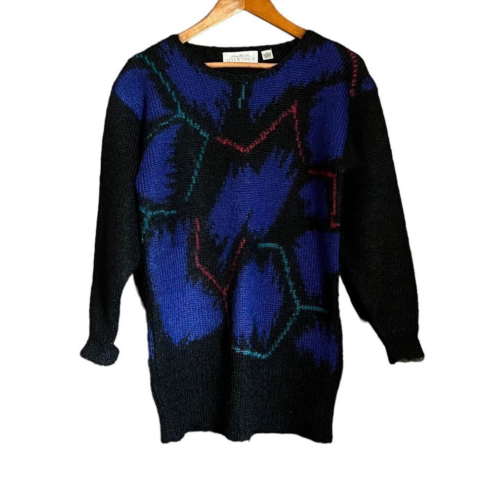 Linda Allard for Ellen Tracy mohair‎ blend sweater